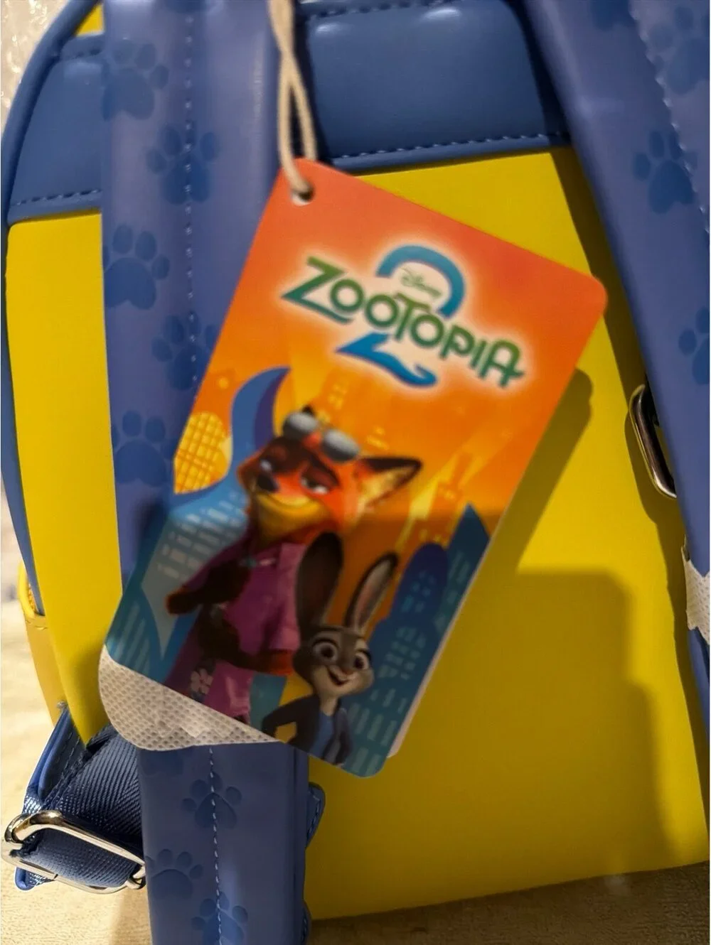 Loungefly Disney Zootopia Nick & Judy Stacked Mini Backpack NWT
